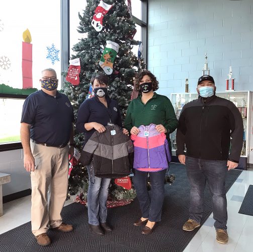 Knights of Columbus donate coats | News, Sports, Jobs - Vimarsana News